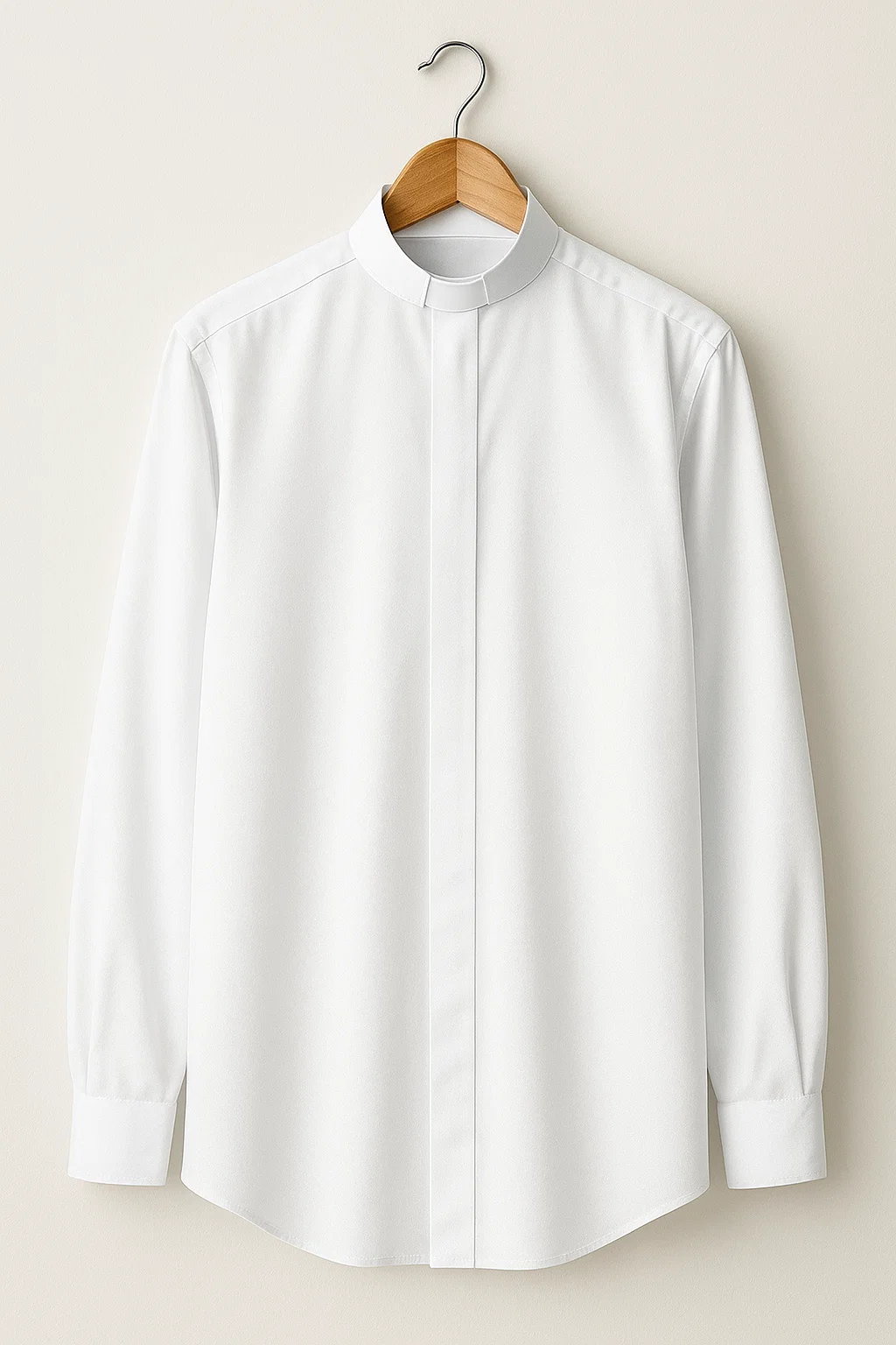 Albus White Men’s Clergy Shirt