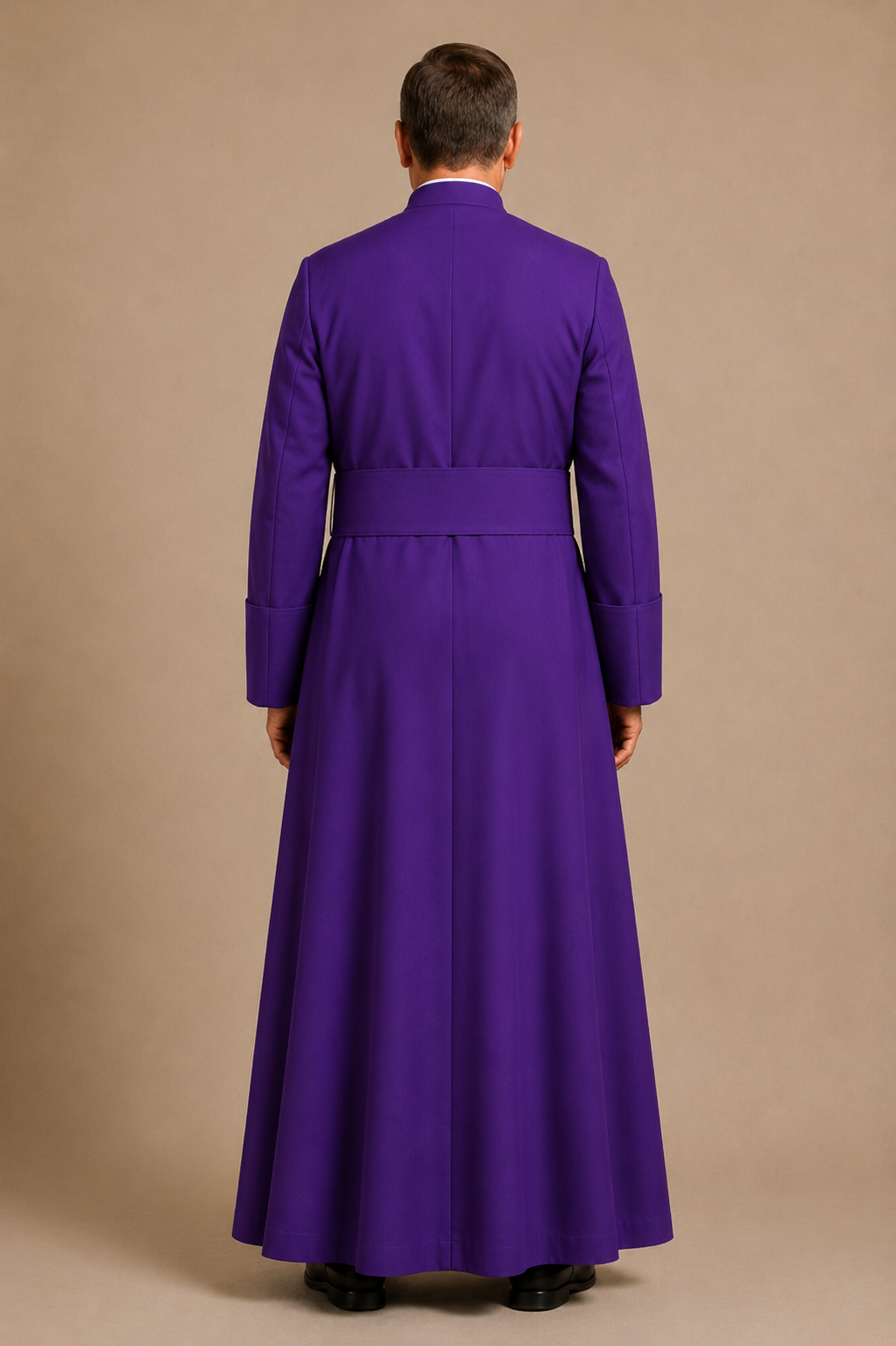 Backview of the Hanged Ardentis Men’s Clergy Cassock