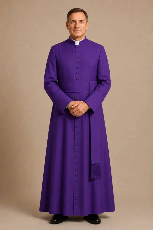 A men wearing Ardentis Clergy Cassock