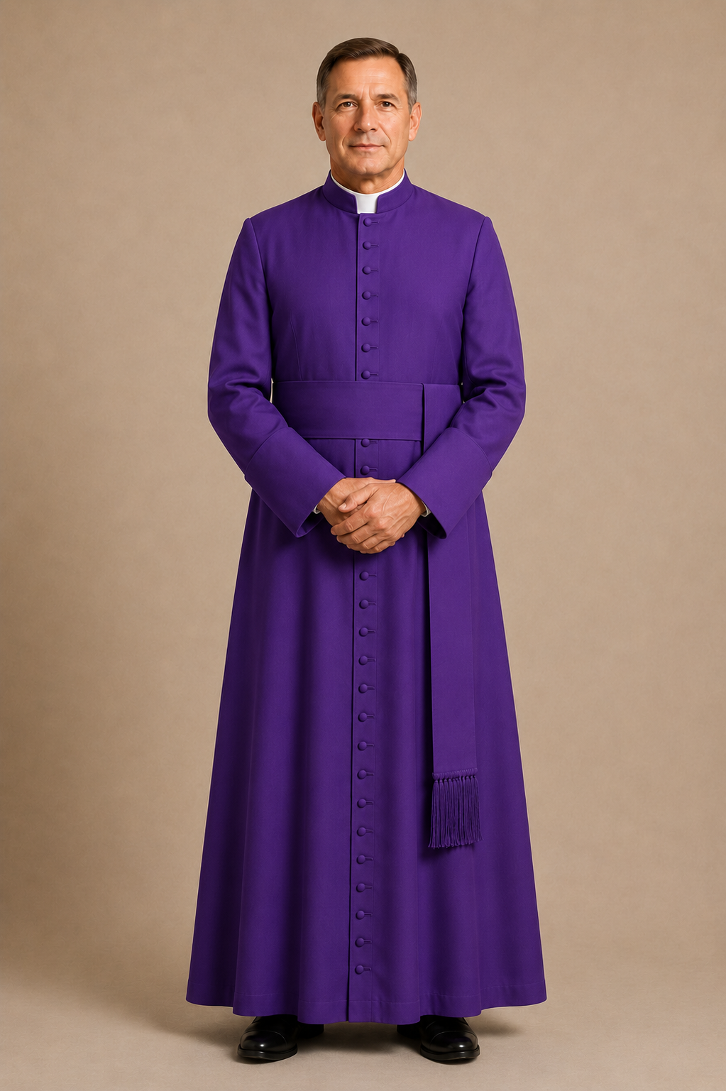 A men wearing Ardentis Clergy Cassock