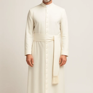 Pax Men’s White Clergy Robe