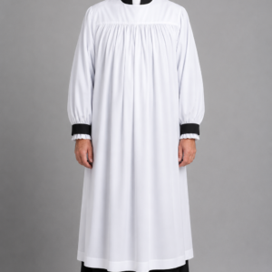 A Men Wearing Canonica Rochet Garment