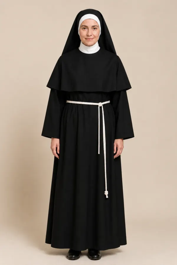 nun habit in black