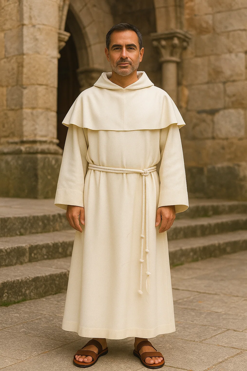 Cistercian White Monk Robe