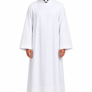 Men wearing Clarus Clergy Alb