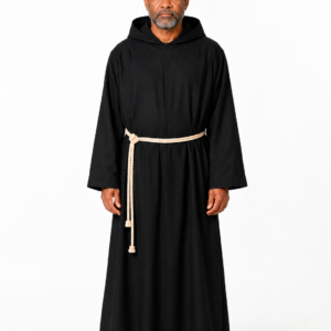 front of cloister mens monk robe