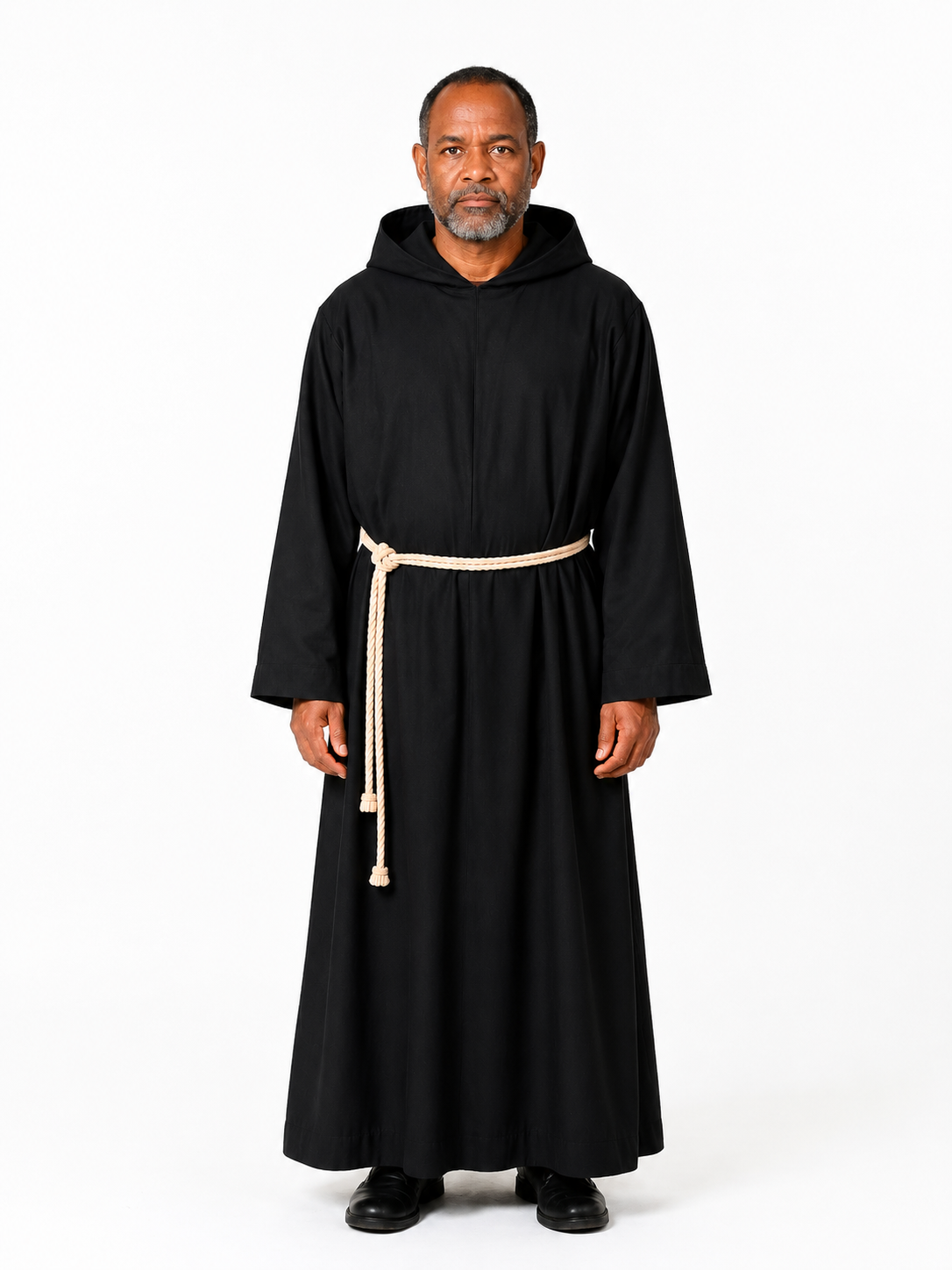 front of cloister mens monk robe