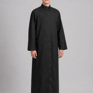 A Kid Wearing Custodia Altar Server Cassock