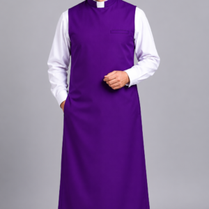 A Men Wearing Ministerium Clergy Apron