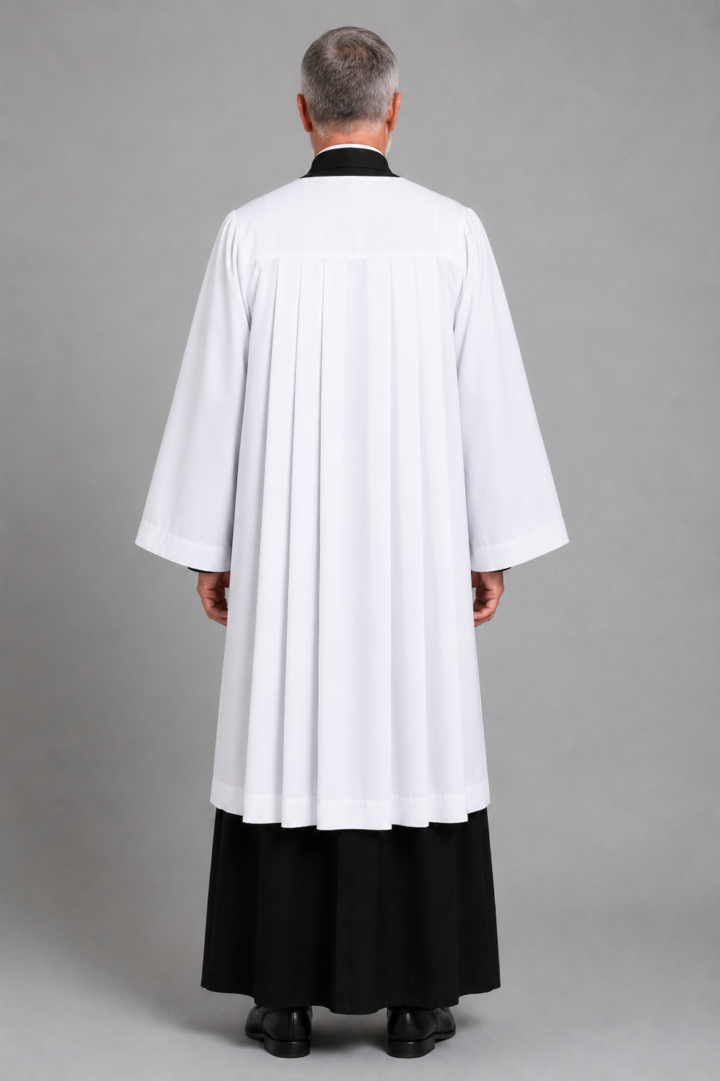 Backside of Ministral Men’s Surplice Vestment