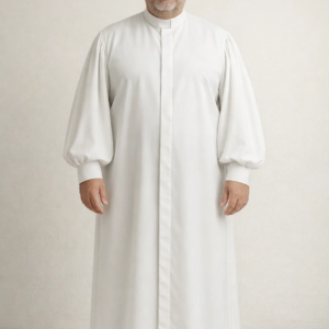 Pax White Robe for Clergy