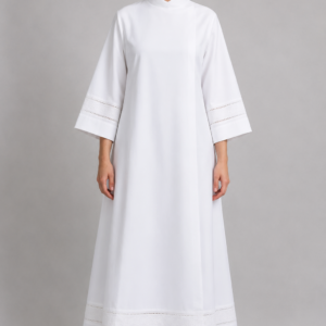 A Women Wearing Puritas Clergy Alb