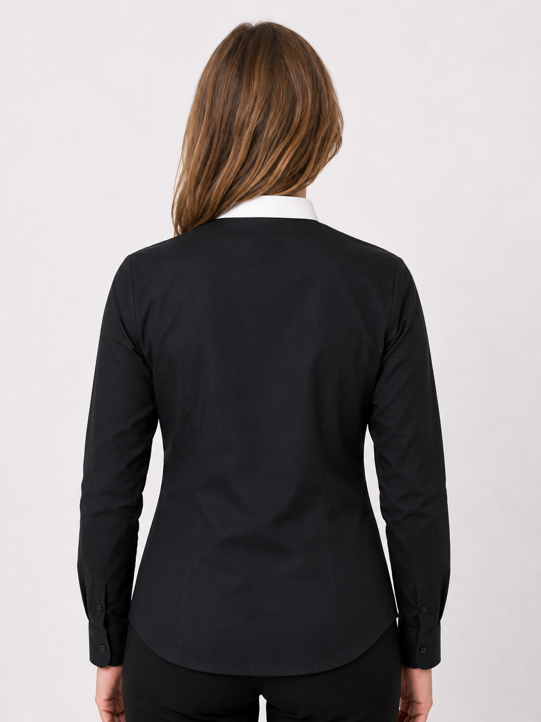 Backside of the Regalia Clergy Shirt for Women