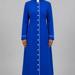A Women Wearing Reverentia Female Liturgical Robe