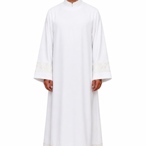 A men wearing Sacrarium Clergy Alb