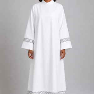A Women Wearing Sanctifica Clergy Alb