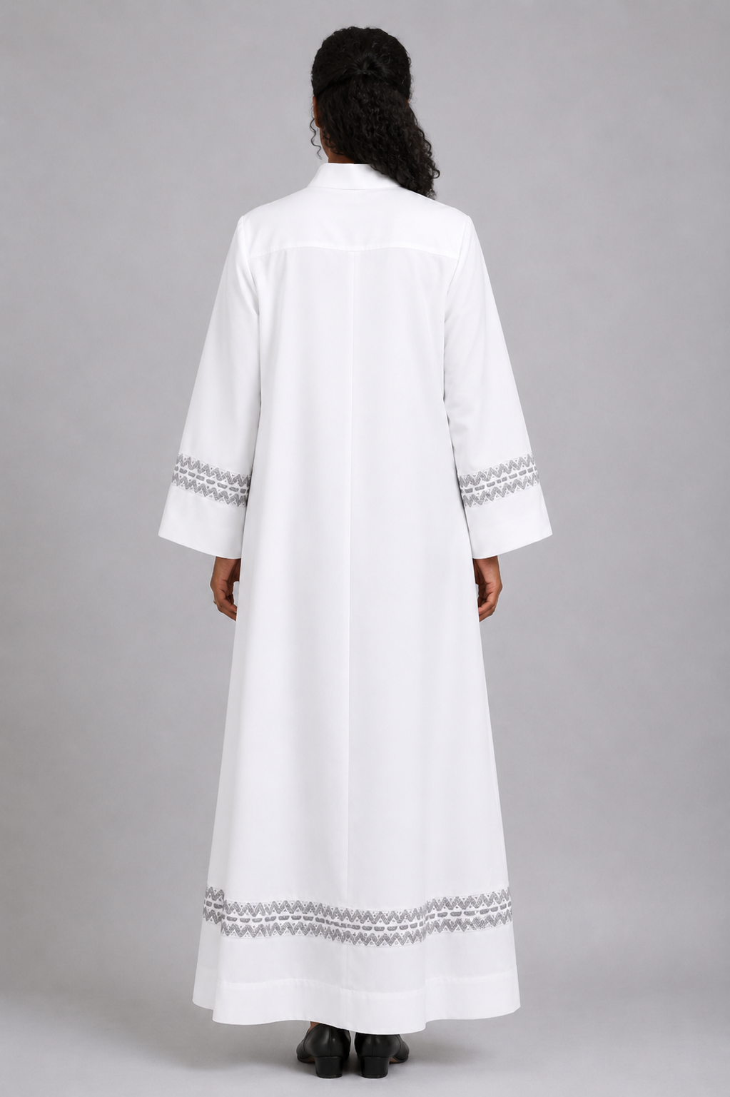 Backside of the Sanctifica Clergy Alb for Women II