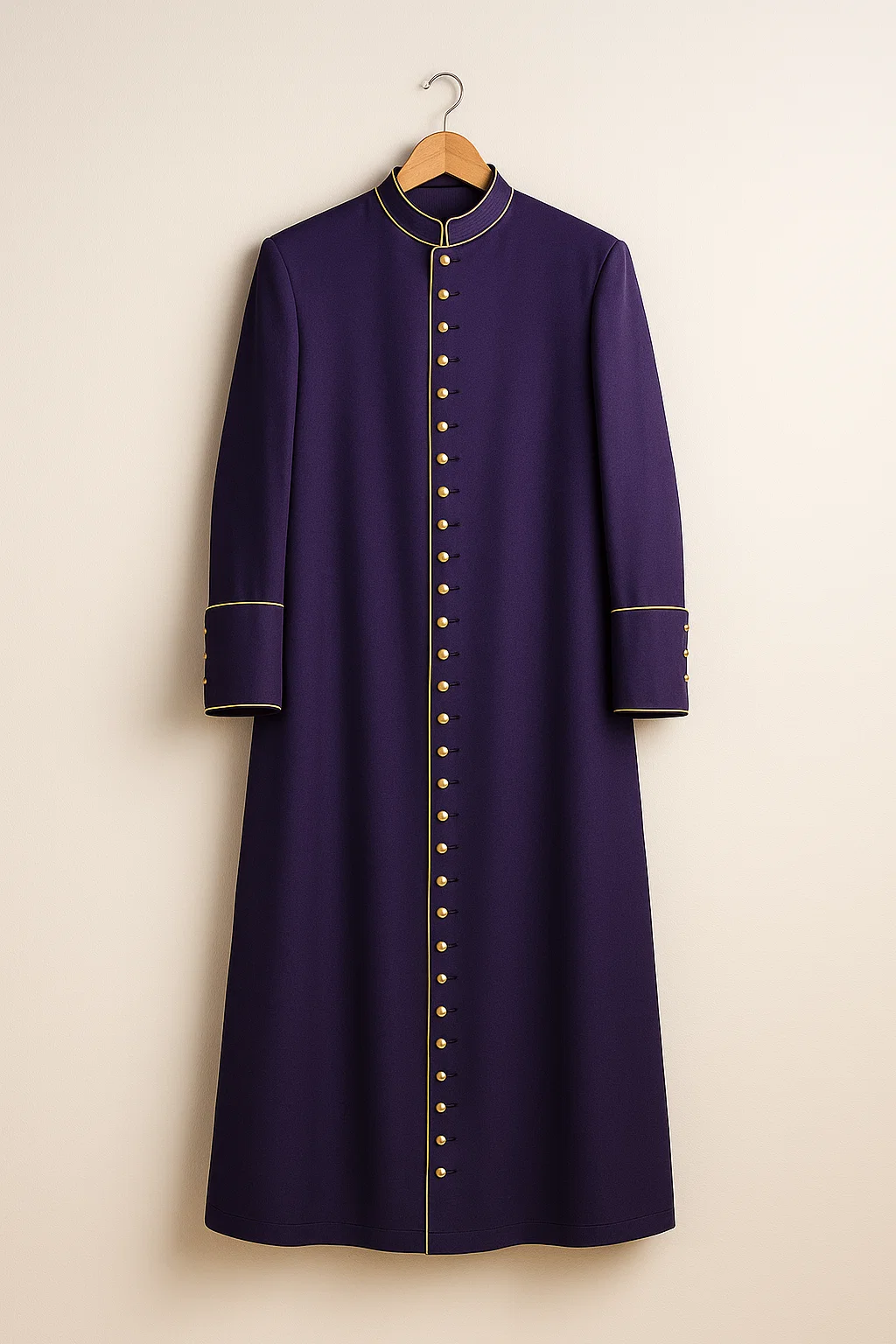Solarius clergy cassock for men