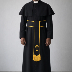 Black Men wearing Aeternum Clergy Cassock