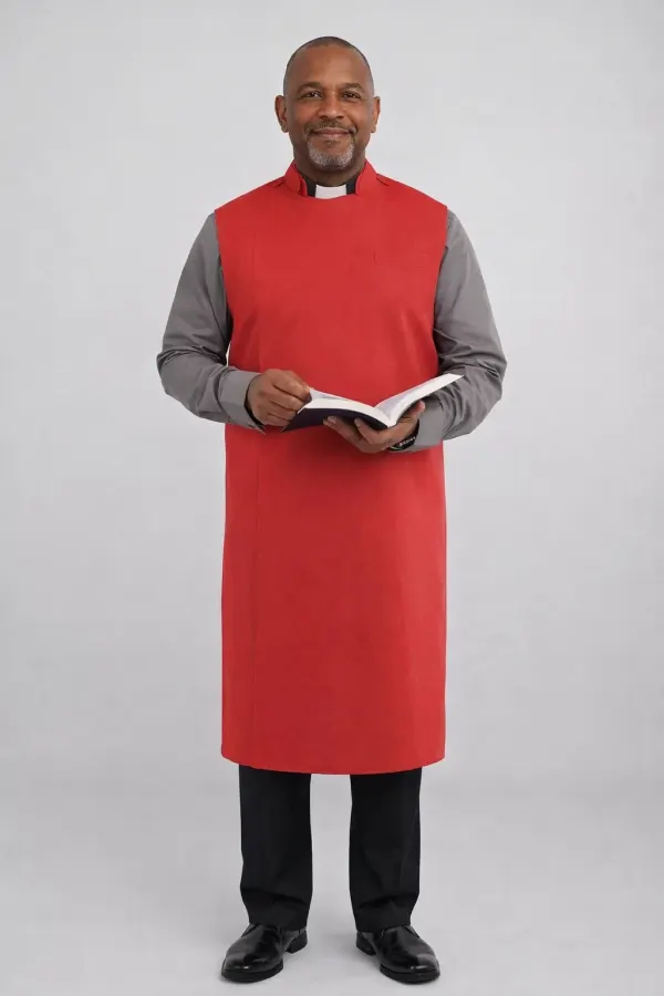 A Men Wearing Actorum Classic Clergy Apron