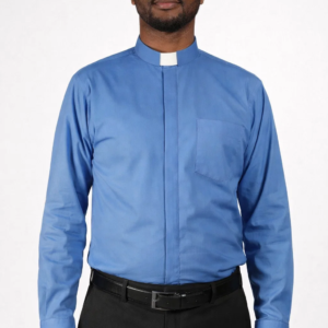 A Clergy Wearing Altum Tailored Clergy Shirt