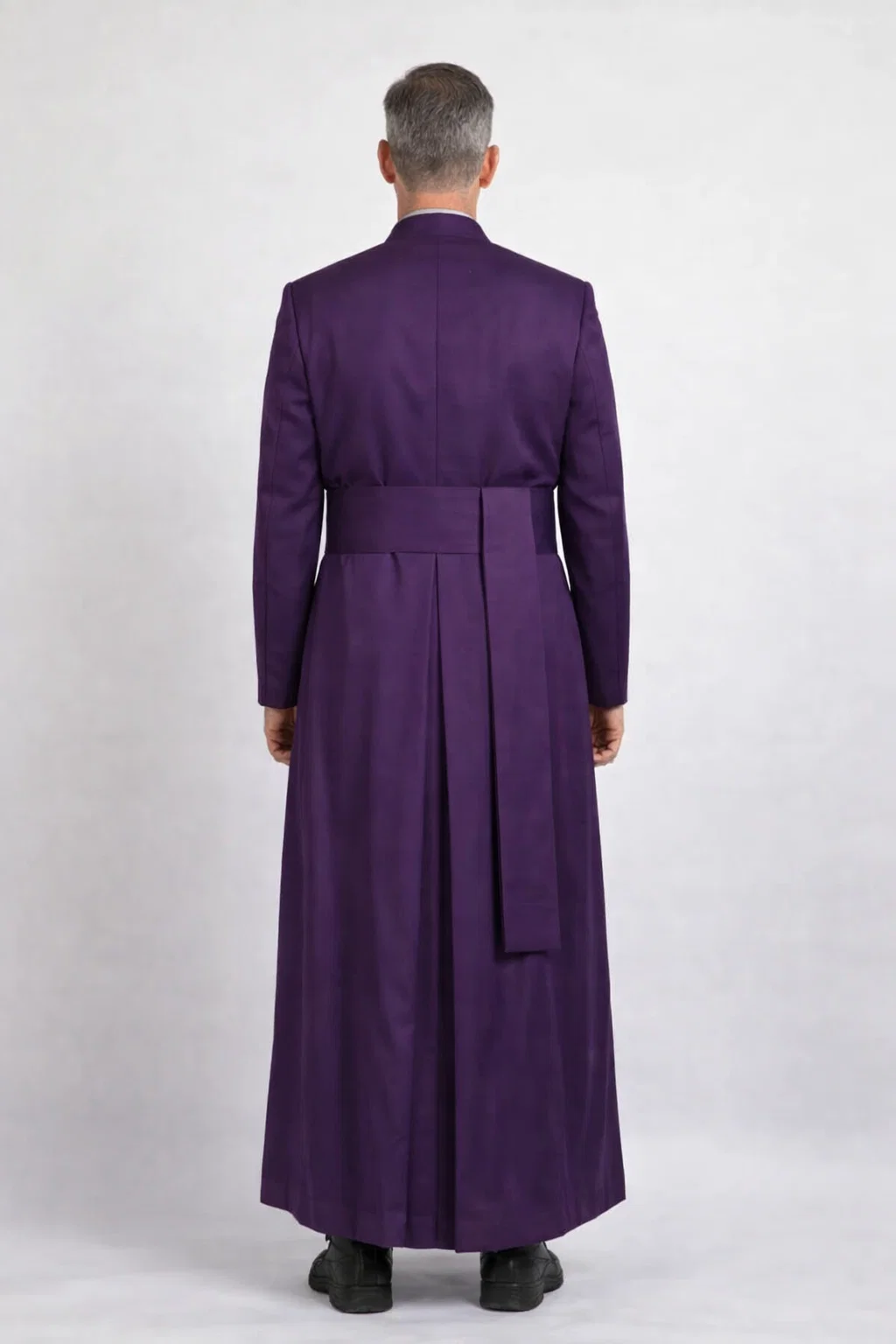Backside of the Amethystum Full-Length Clergy Cassock