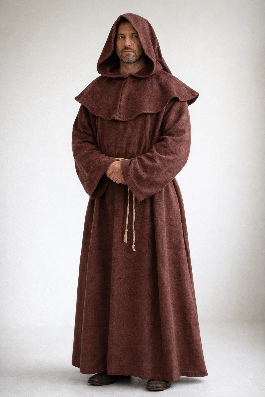 Front side of Ascetum Monk Robe