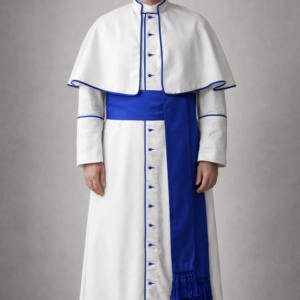 Front View of the Candentia Formal Clergy Cassock