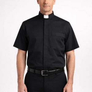 A men wearing Clerion Classic Black Shirt