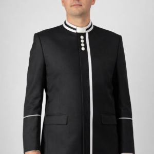 A Men Wearing Directus Contemporary Clergy Jacket
