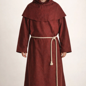 A Frontview of the Humilitas Monk Robe for Benedictine