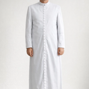 A Frontview of the Lucidus Clerical Cassock