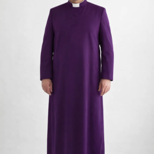 Frontview of the Pontara Clerical Cassock