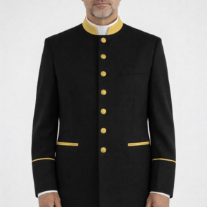 A Priest Wearing Praesul Men’s Clergy Jacket