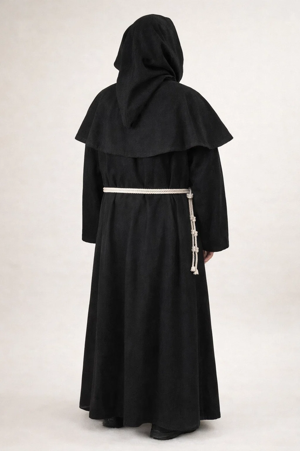 Backside of the Regula Monastic Robe for Benedictines