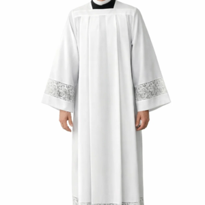 A Frontview of Sanctum Traditional Clergy Alb