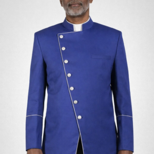 A Men Wearing Vestum Classic Clergy Outer Jacket