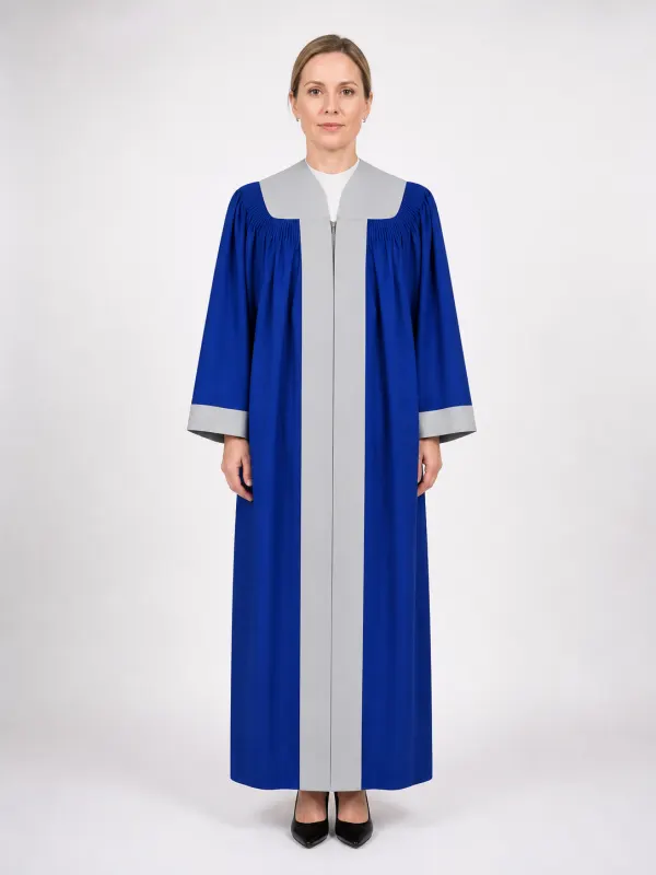 Bicolora Blue Pulpit Robe
