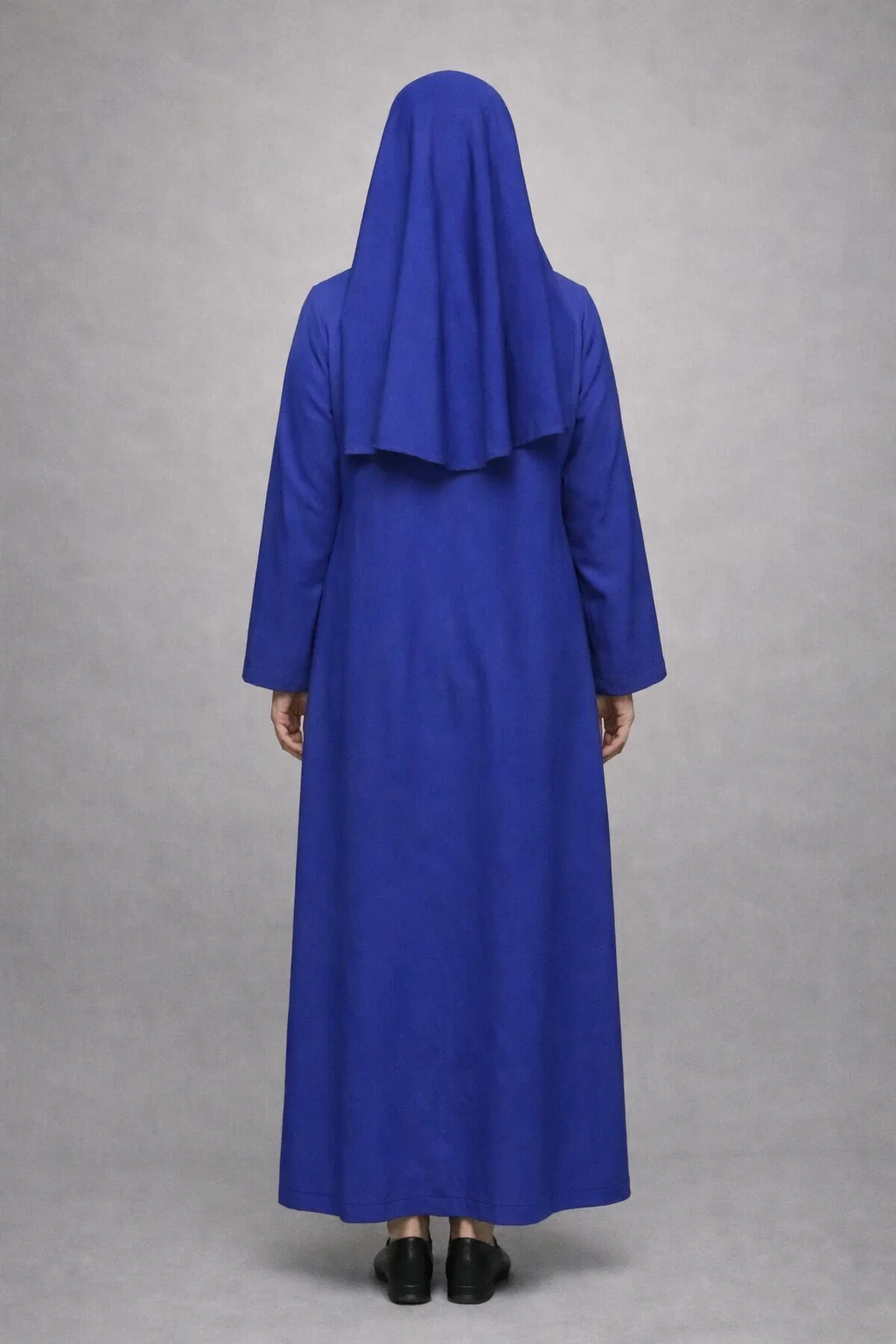 Celestina Marian Blue Nun Habit with Grey Scapular - Image 2