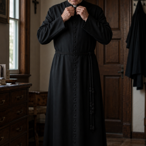 Black Cassocks for Men