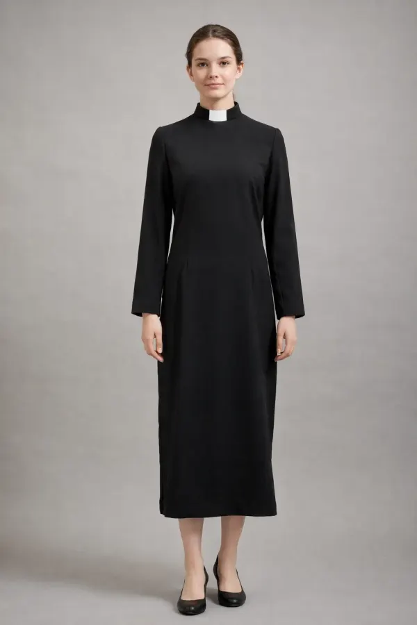 Ebony Plain Sacred Dress