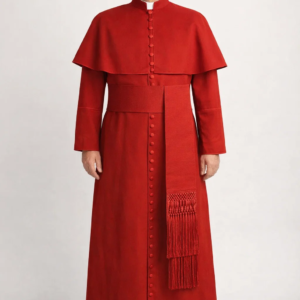 A Frontview of the Ignatius Clerical Cassock