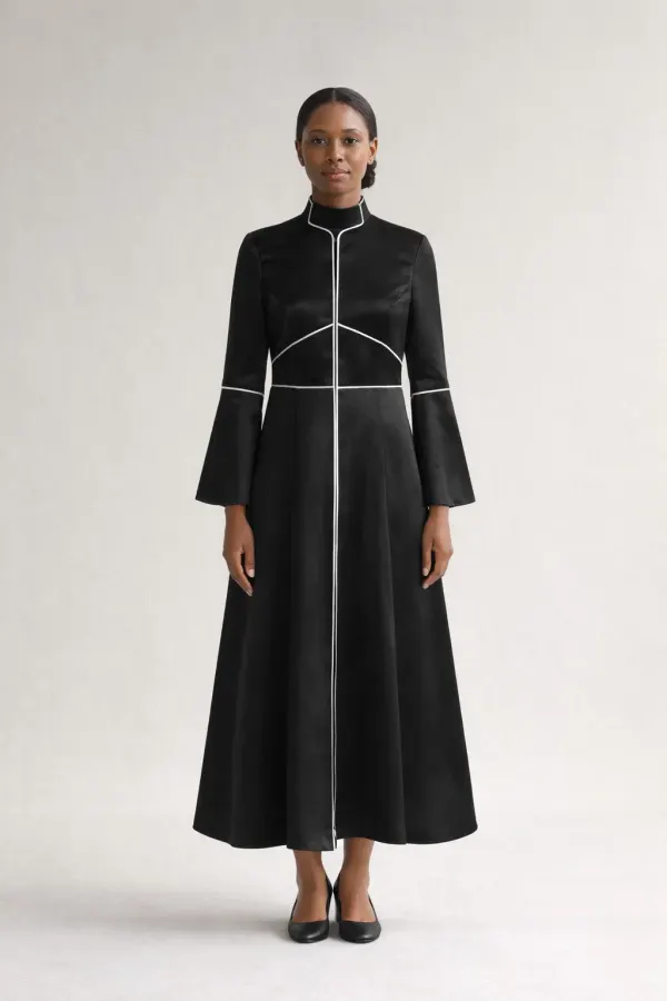 Onyx Black Ceremonial Dress