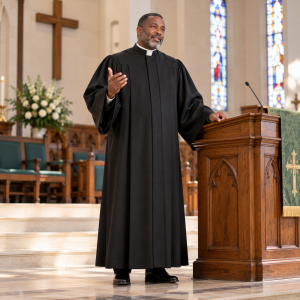 Black Clergy Robes