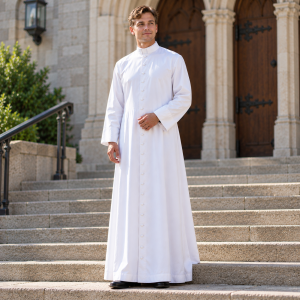 White Cassocks for Men